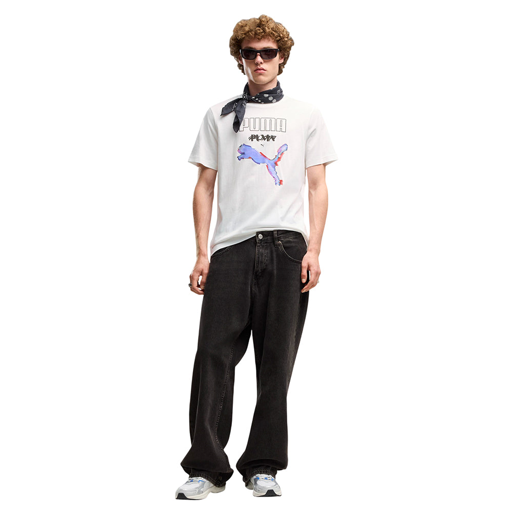 PUMA Graphics Cyber PUMA Men's T-Shirt Supersports Thailand