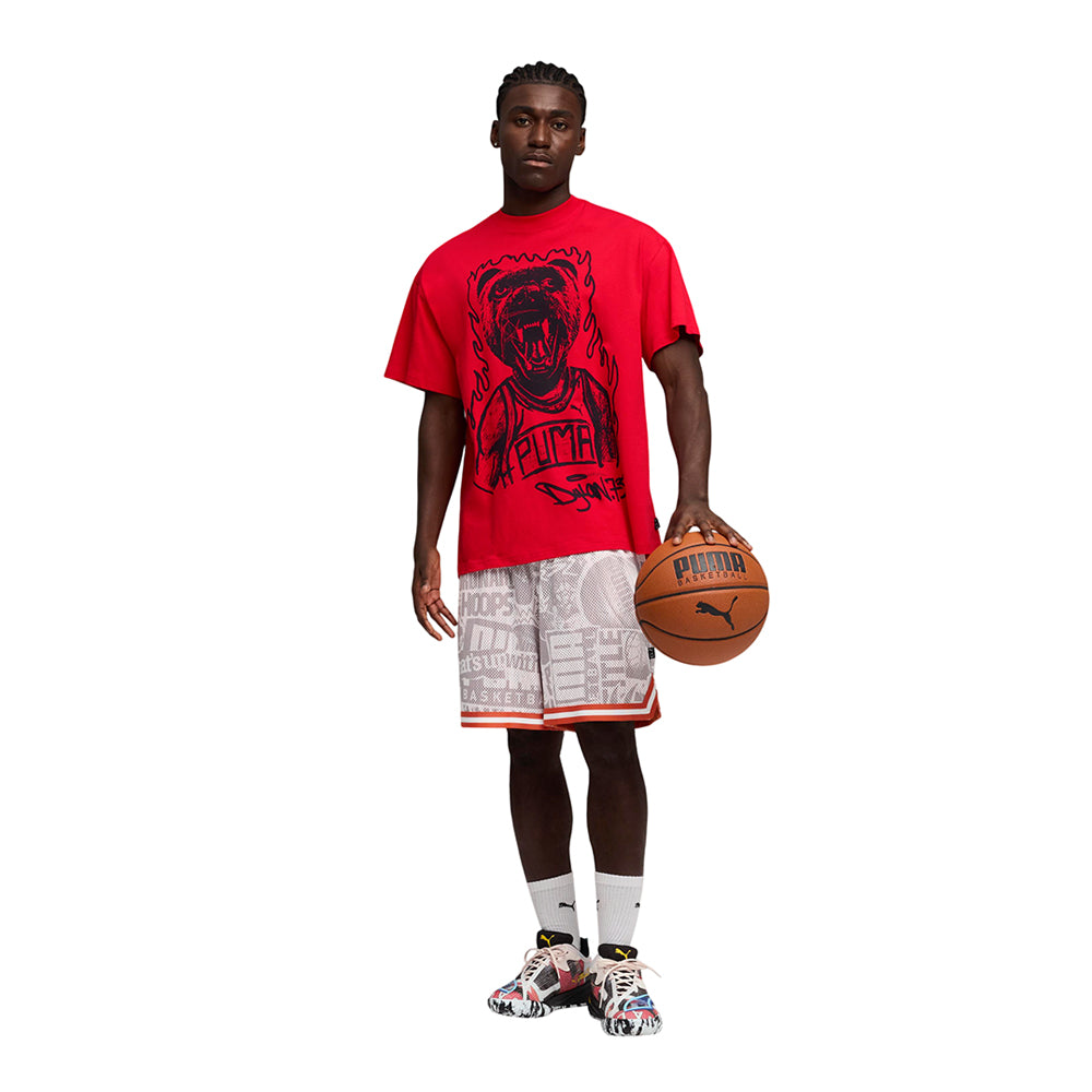 PUMA Out Of Ink Men's Basketball T-Shirt - Supersports Thailand Supersports Thailand