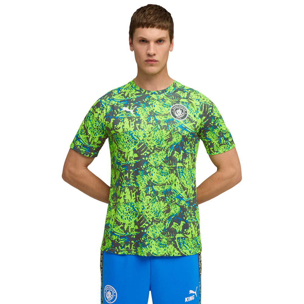 PUMA Manchester City Pre-match เสื้อฟุตบอลผู้ชาย