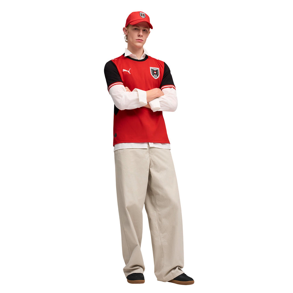 PUMA Men's Austria Home Replica 2025/26 Jersey - Supersports Thailand Supersports Thailand