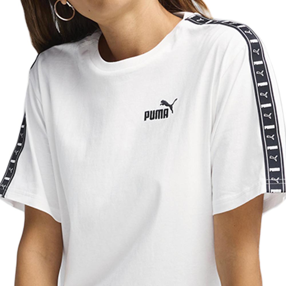 PUMA Essential Tape Relaxed เสื้อยืดผู้หญิง