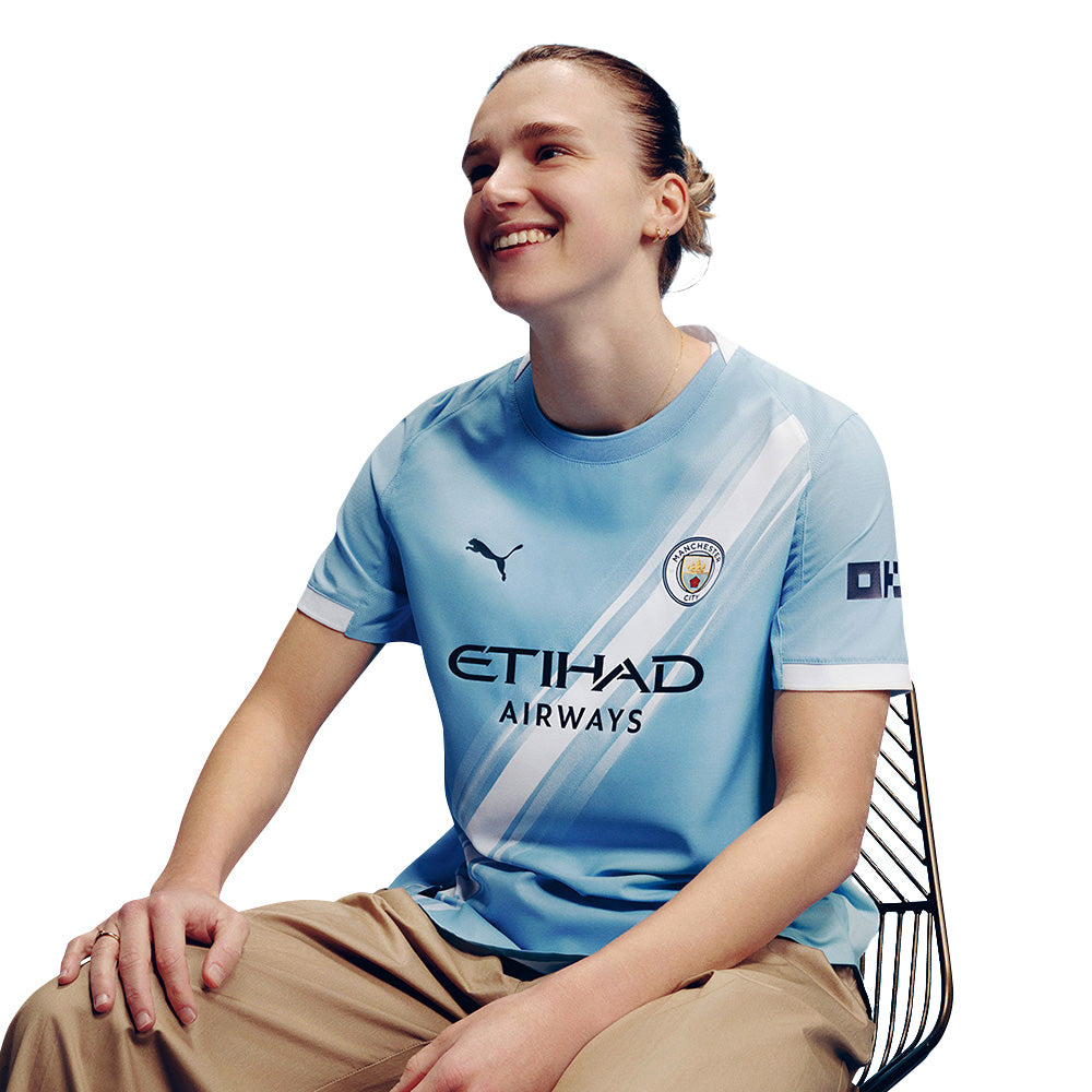 PUMA Women's Manchester City FC Home Replica 2025/26 Jersey