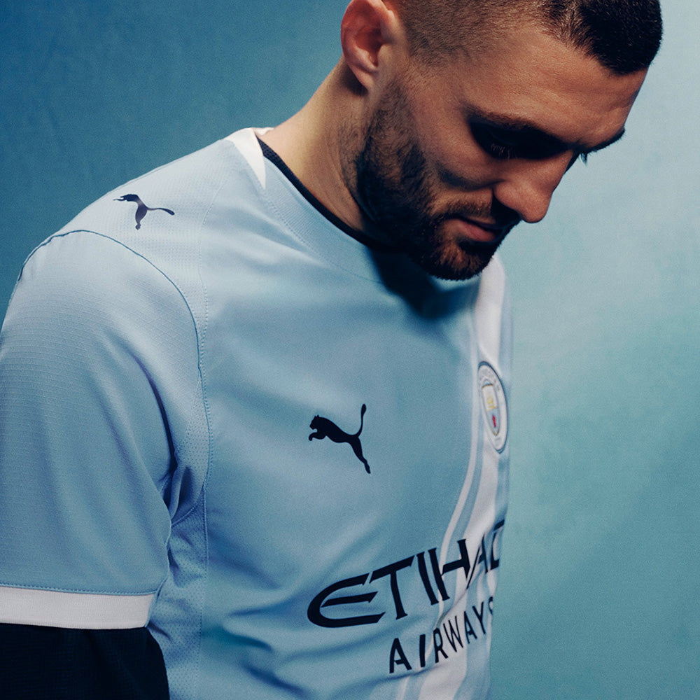 PUMA Men's Manchester City FC Home Authentic 2025/26 Jersey
