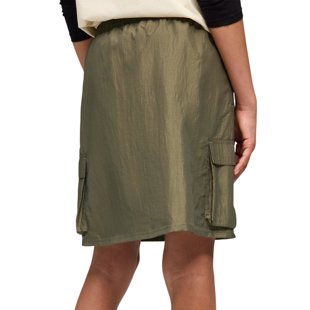 PUMA Bowtique Midi Woven Cargo Girls Skirt