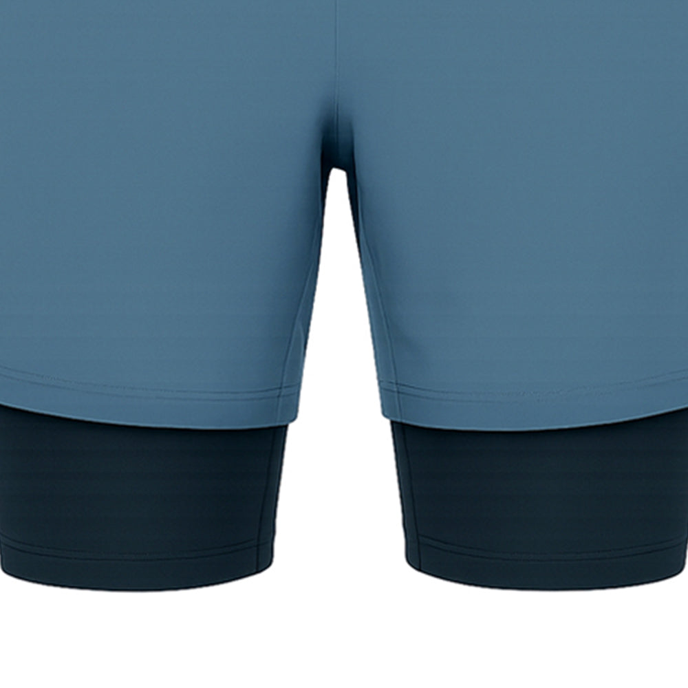 REEBOK 2 in 1 Men's Running Shorts - Supersports Thailand Supersports Thailand