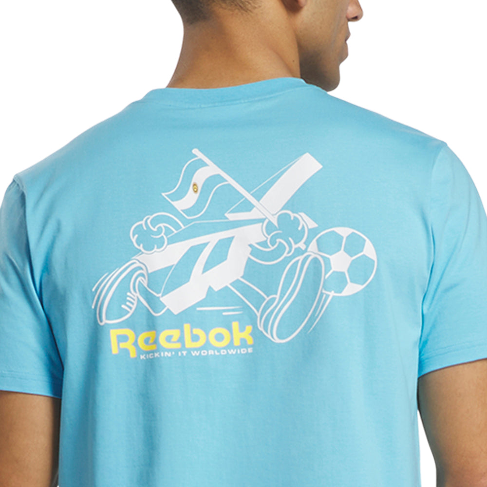 REEBOK Argentina Unisex Football T-Shirt - Supersports Thailand Supersports Thailand