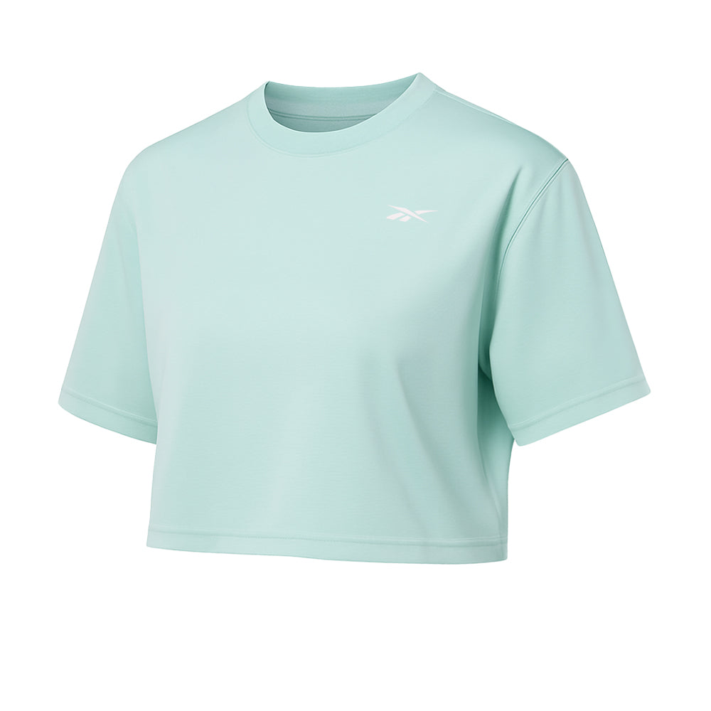 REEBOK ID Basketball Oversize Mesh Crop เสื้อออกกำลังกายผู้หญิง