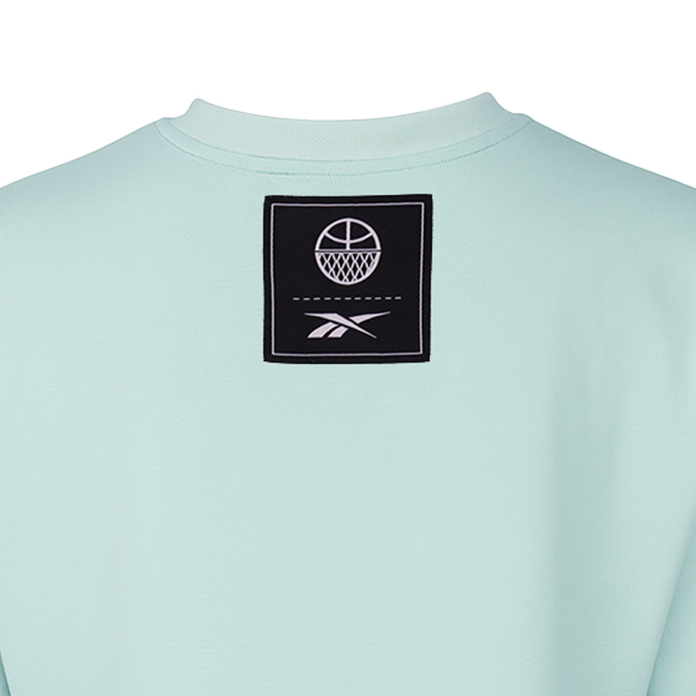 REEBOK ID Basketball Oversize Mesh Crop เสื้อออกกำลังกายผู้หญิง