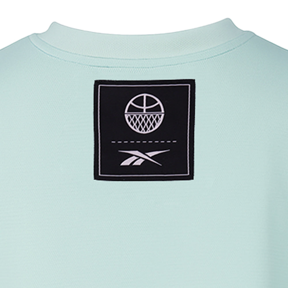 REEBOK ID Basketball Oversize Mesh Crop เสื้อออกกำลังกายผู้หญิง