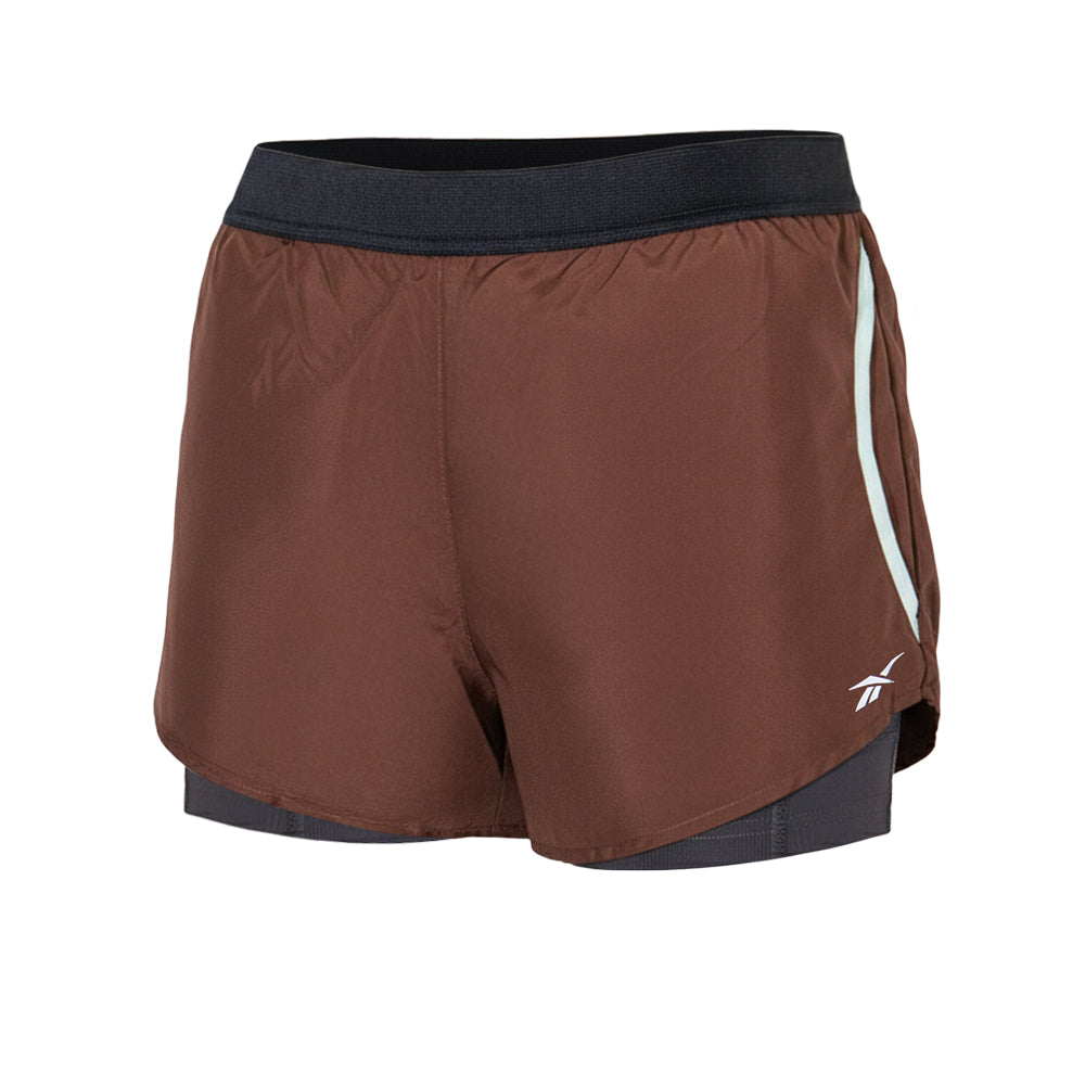 REEBOK 2-in-1 กางเกงวิ่งขาสั้นผู้หญิง