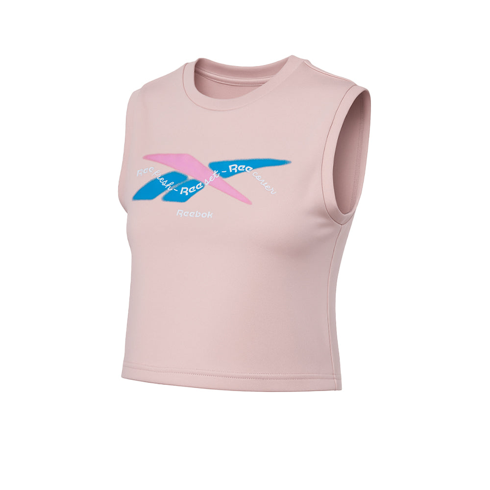 REEBOK Lux Yoga Graphic เสื้อกล้ามออกกำลังกายผู้หญิง