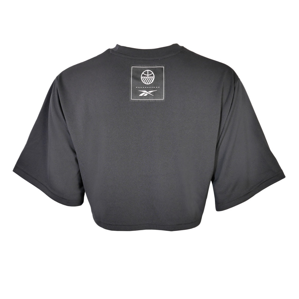 REEBOK ID Basketball Oversize Mesh Crop Women's Training T-Shirt