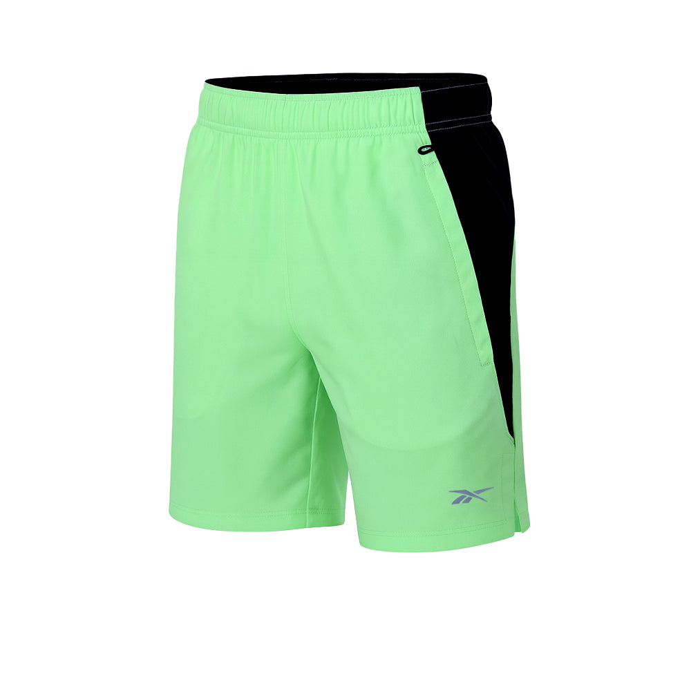 REEBOK Green กางเกงวิ่งขาสั้นผู้ชาย