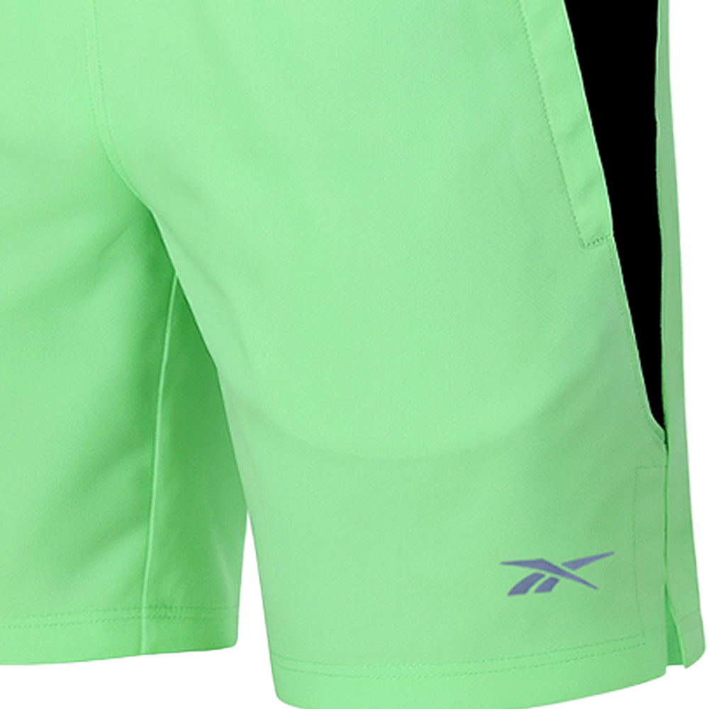 REEBOK Green กางเกงวิ่งขาสั้นผู้ชาย