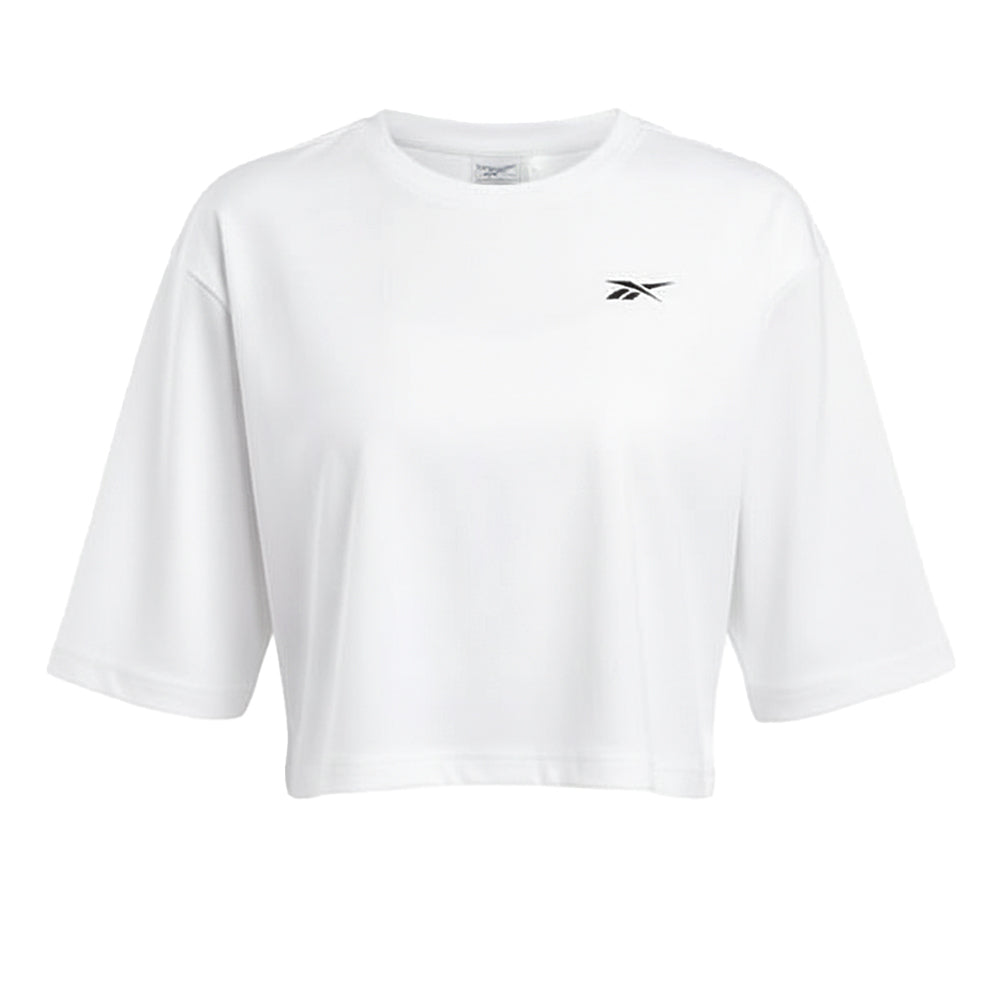 REEBOK ID Basketball Oversize Mesh Crop เสื้อออกกำลังกายผู้หญิง