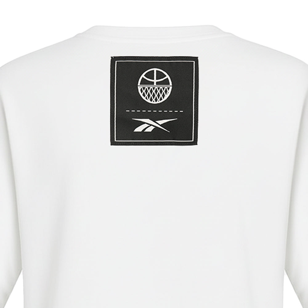 REEBOK ID Basketball Oversize Mesh Crop เสื้อออกกำลังกายผู้หญิง