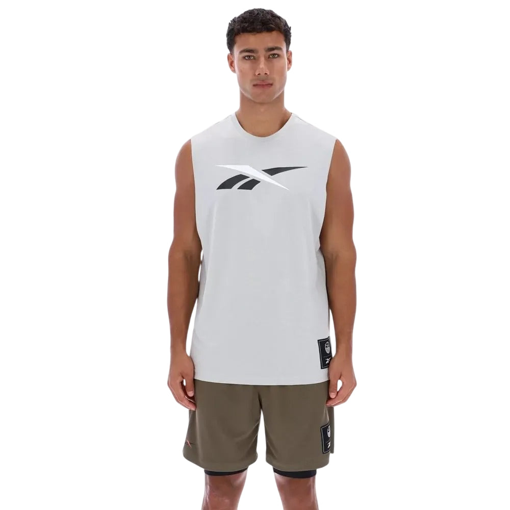 REEBOK ID Basketball Logo เสื้อกล้ามออกกำลังกายผู้ชาย