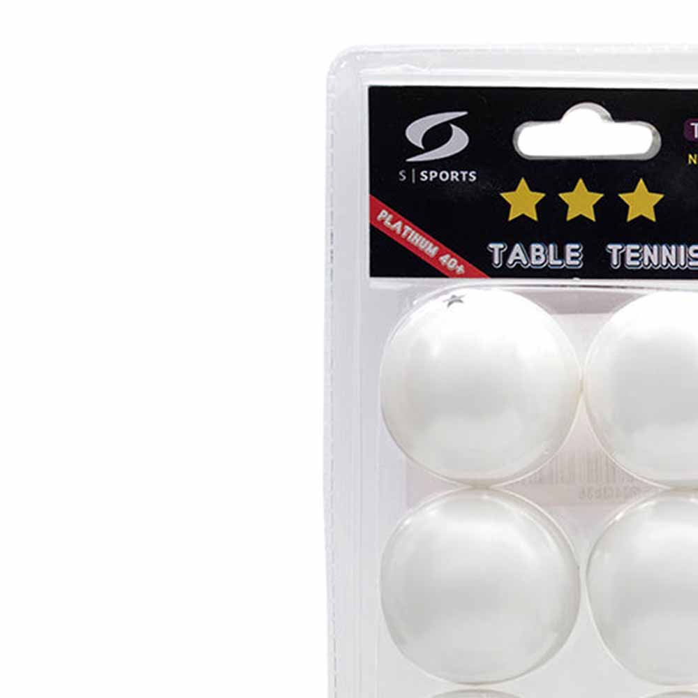 S SPORTS 3 Star 06 Table Tennis Balls