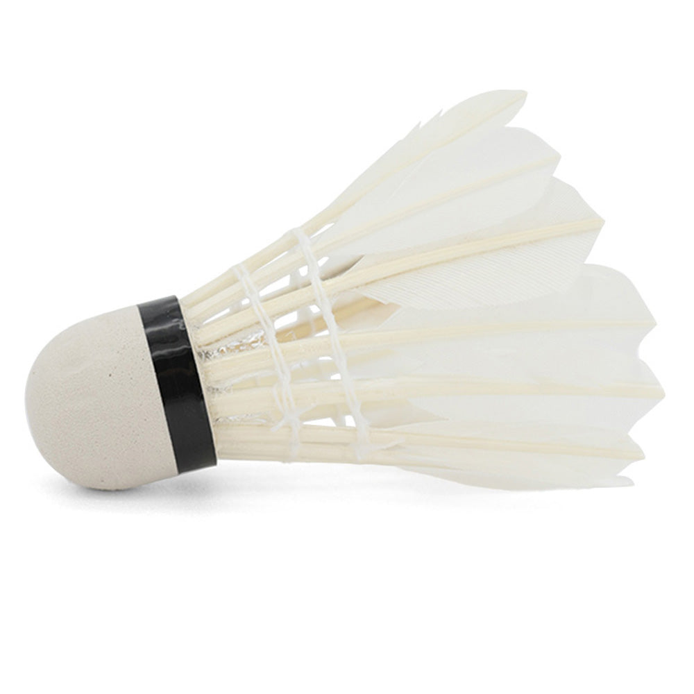 S SPORTS White Shuttlecock (12 pieces)