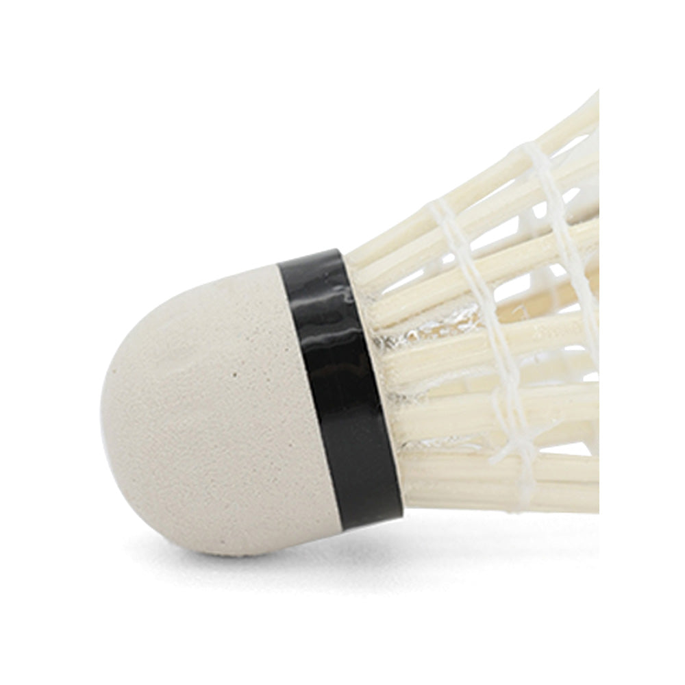 S SPORTS White Shuttlecock (12 pieces)