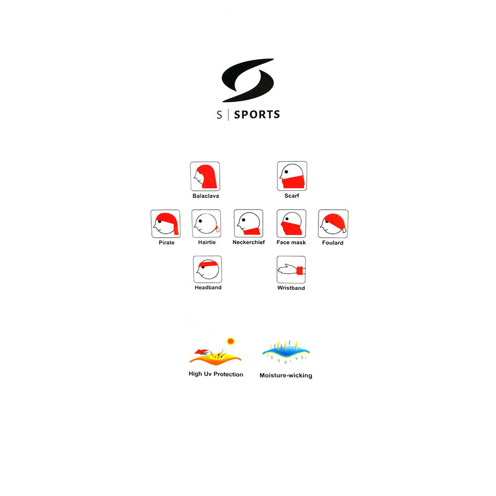 S Sports HDW-008 Bandana - Supersports Thailand Supersports Thailand