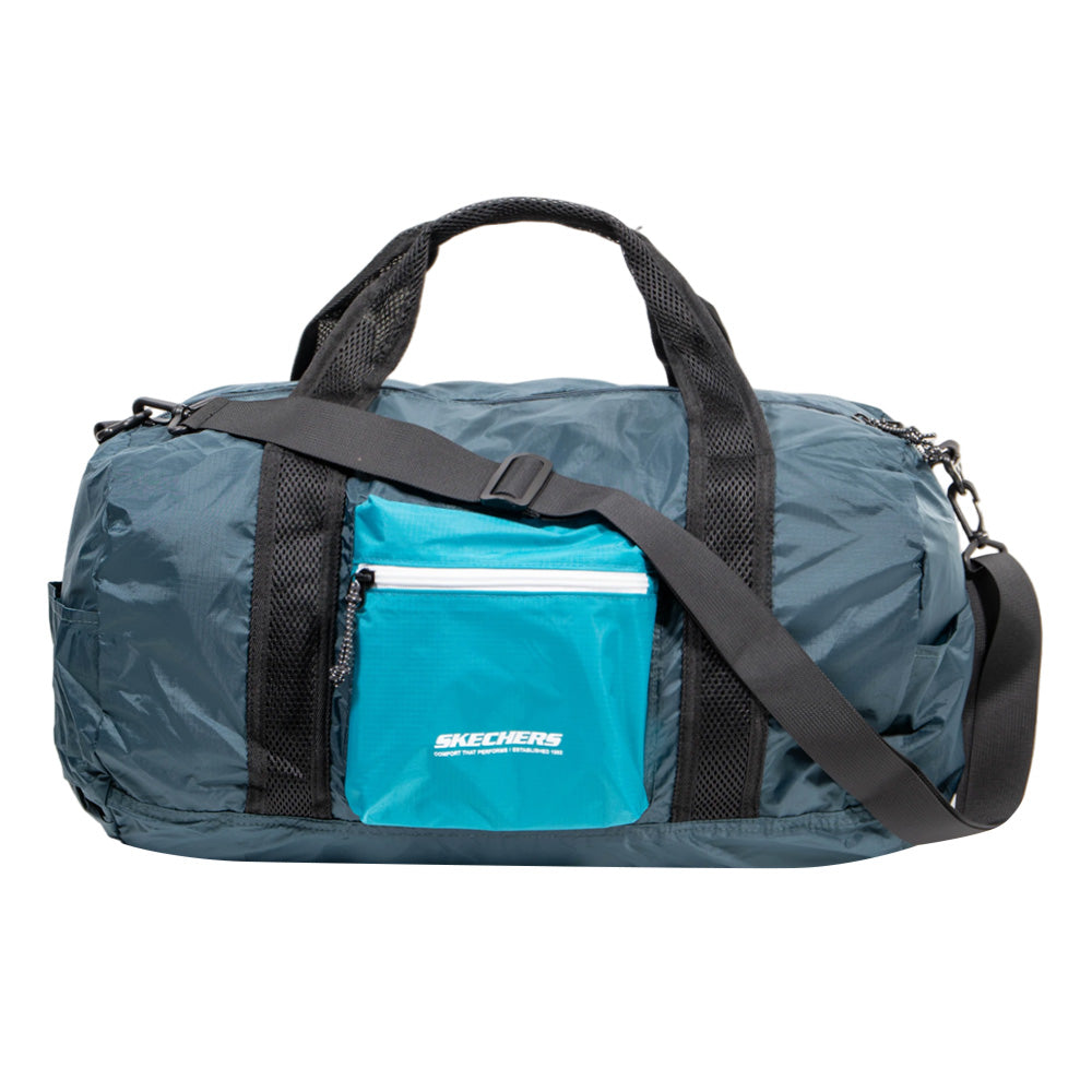 SKECHERS Blue กระเป๋ายิมทรงหมอนผู้ใหญ่