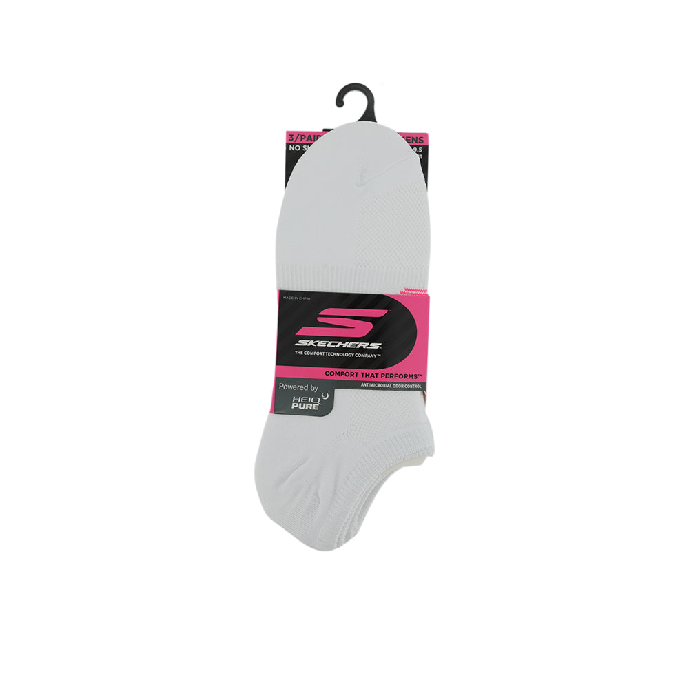 SKECHERS No Show Stretch Women's Socks (3 Pairs)