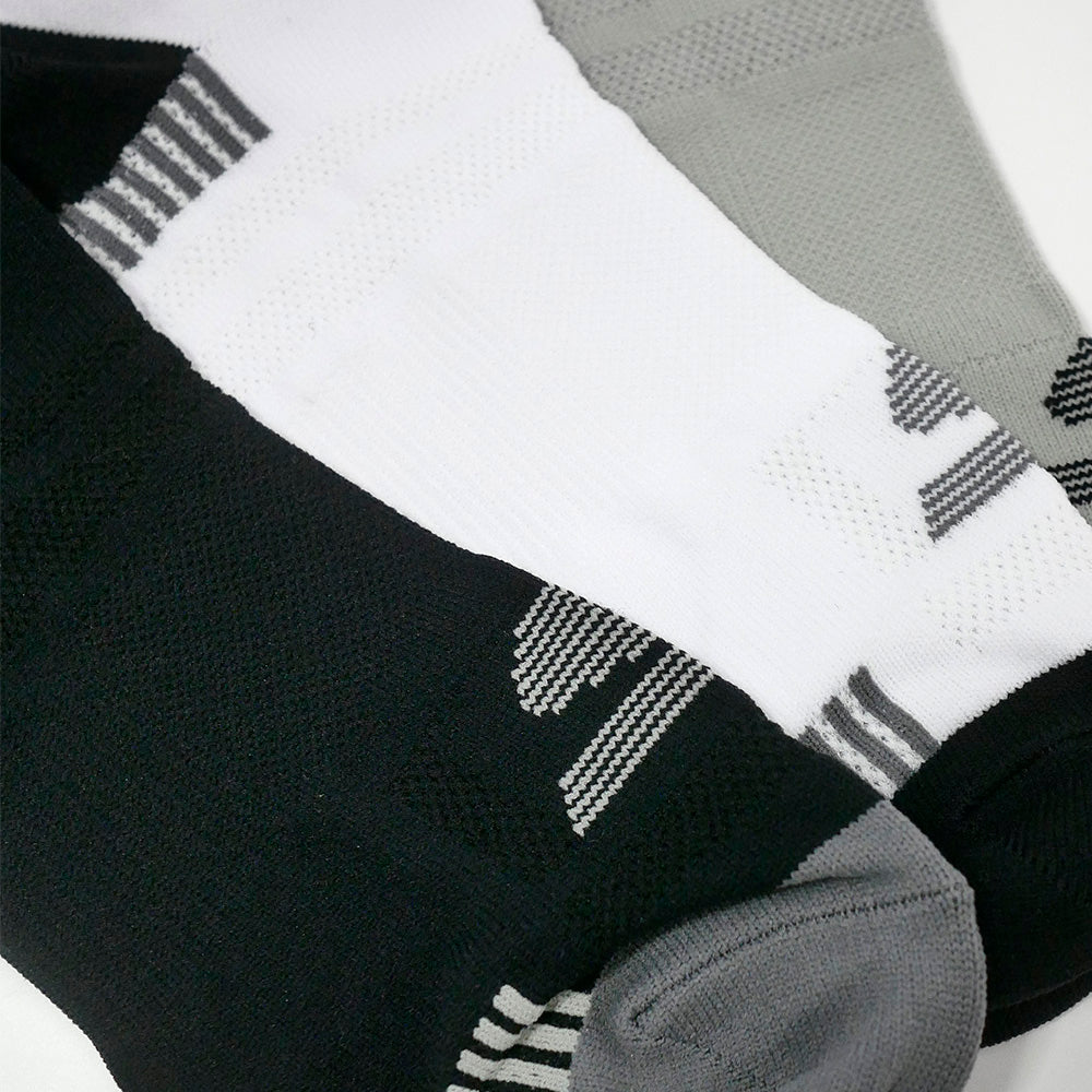 SKECHERS Low Cut ถุงเท้าผู้ชาย (แพ็ค 3 คู่)