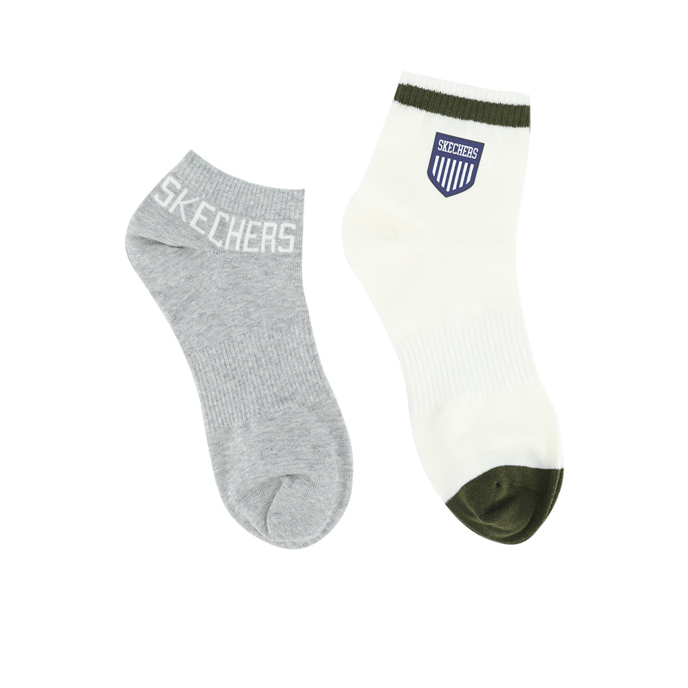 SKECHERS Sock Set ถุงเท้าผู้ใหญ่ (แพ็ค 2 คู่)