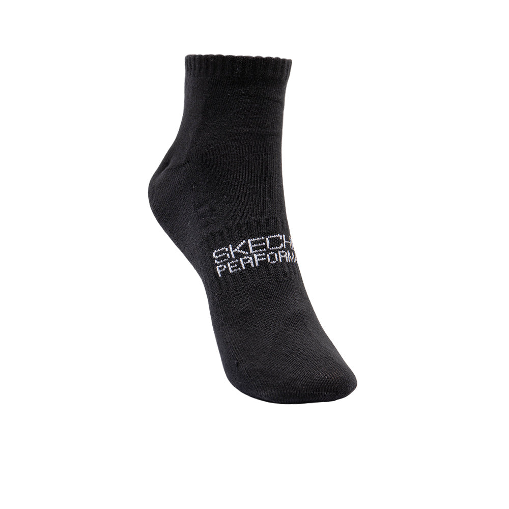 SKECHERS Performance Black ถุงเท้าผู้ใหญ่ (แพ็ค 3 คู่)
