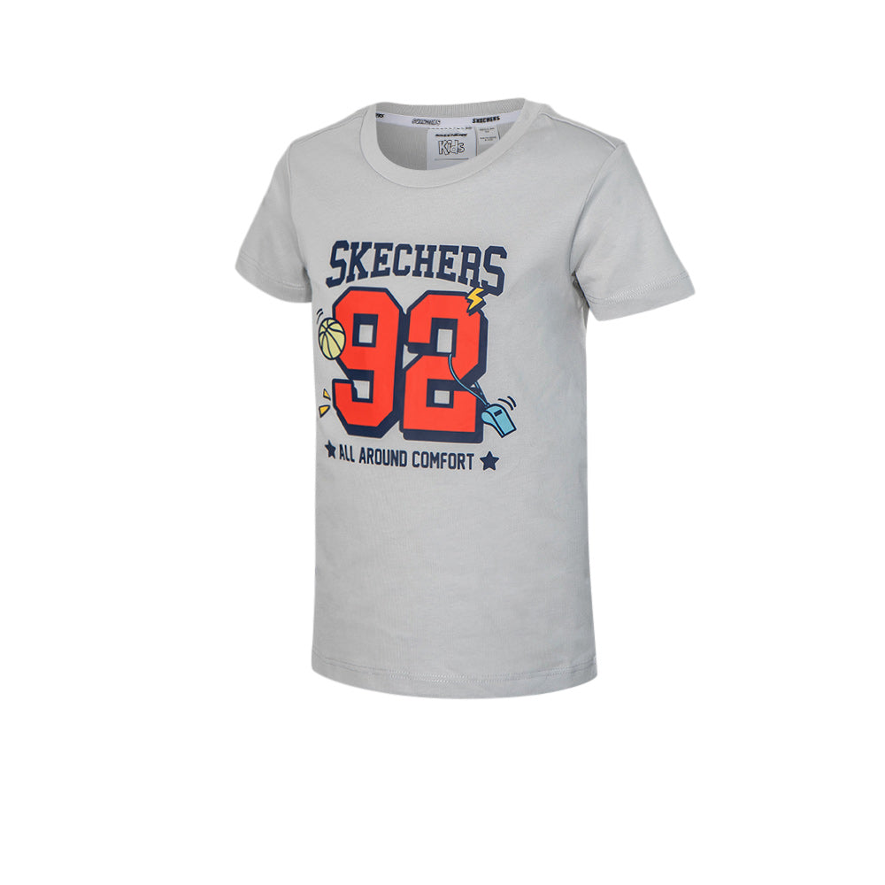 SKECHERS Basketball Culture เสื้อยืดเด็ก