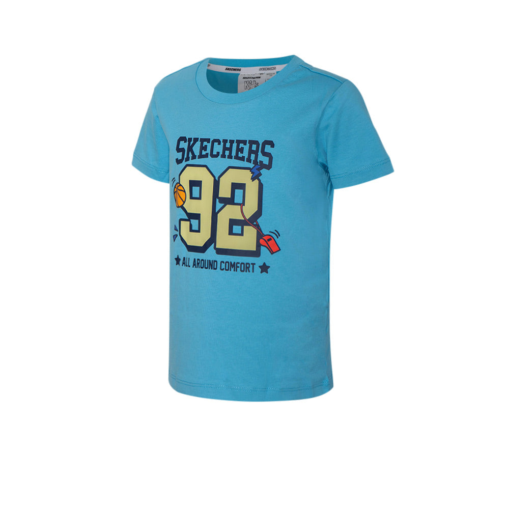 SKECHERS Basketball Culture เสื้อยืดเด็ก