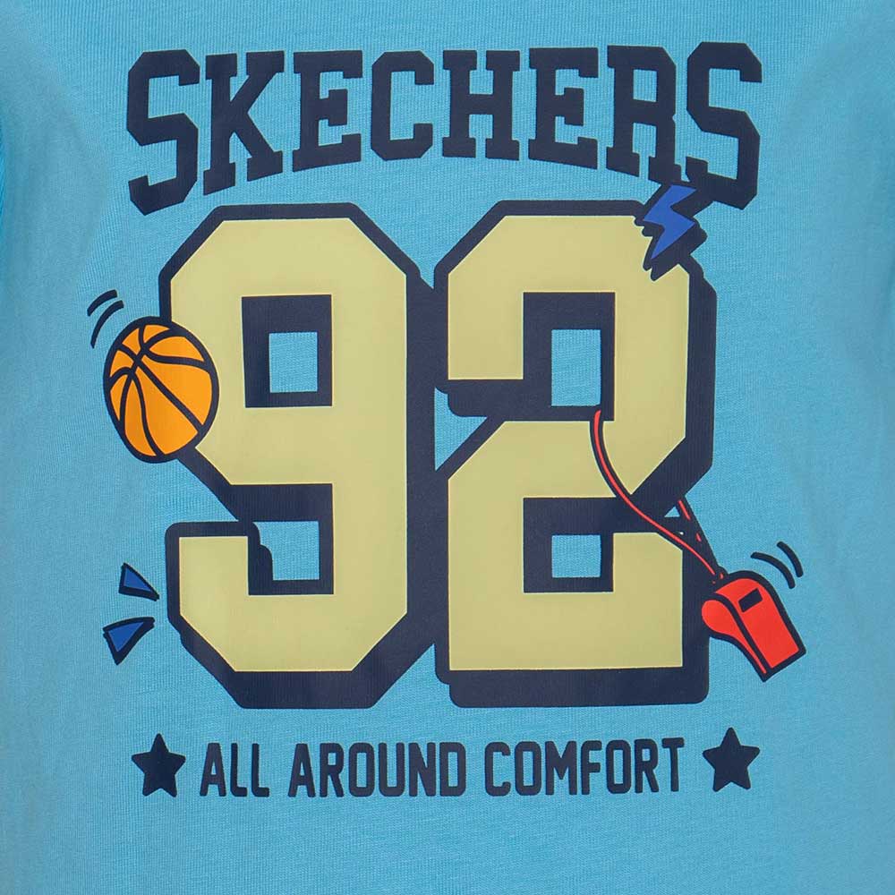SKECHERS Basketball Culture เสื้อยืดเด็ก