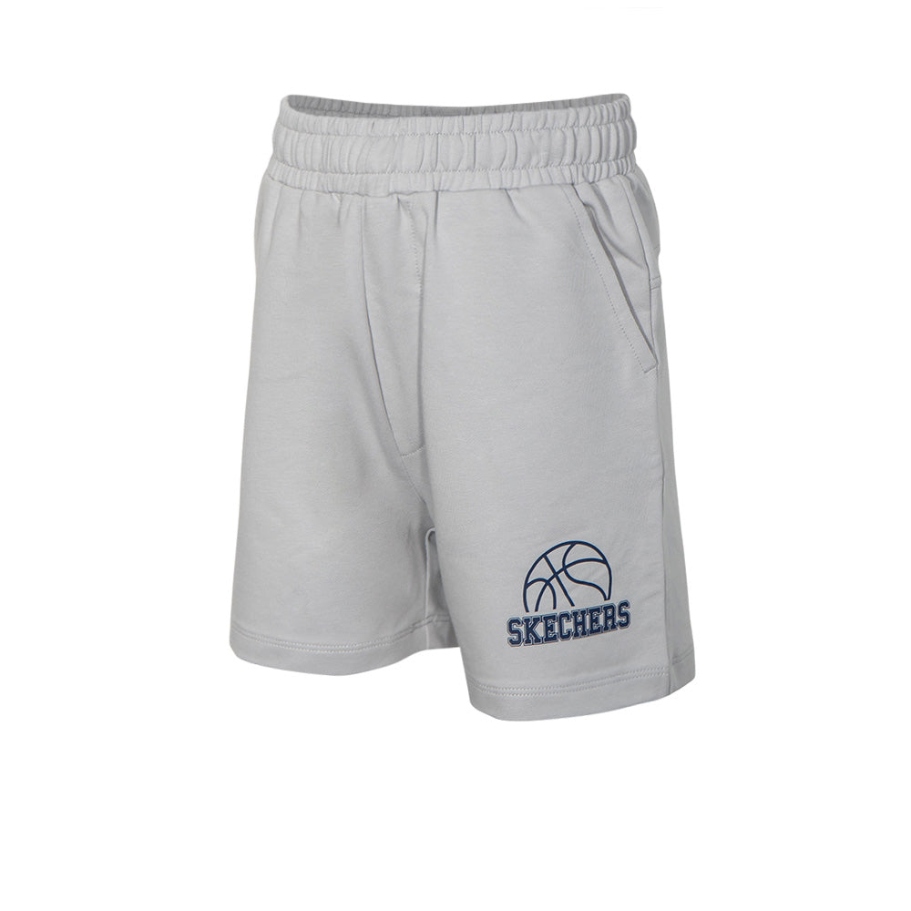 SKECHERS Basketball Culture กางเกงลำลองขาสั้นเด็ก