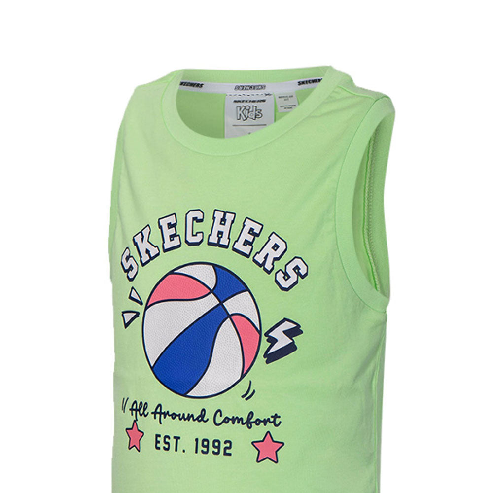 SKECHERS Basketball Culture เสื้อกล้ามเด็ก