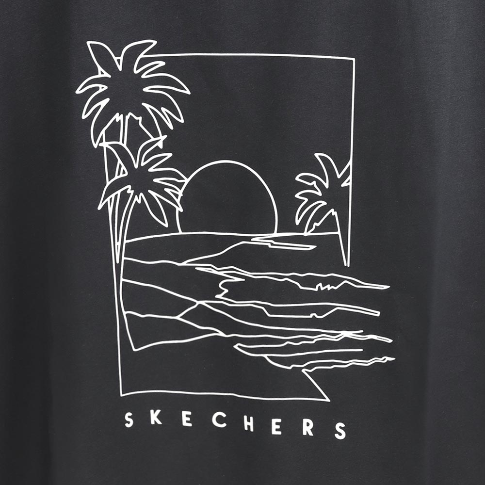 SKECHERS Short Sleeve เสื้อยืดผู้ชาย