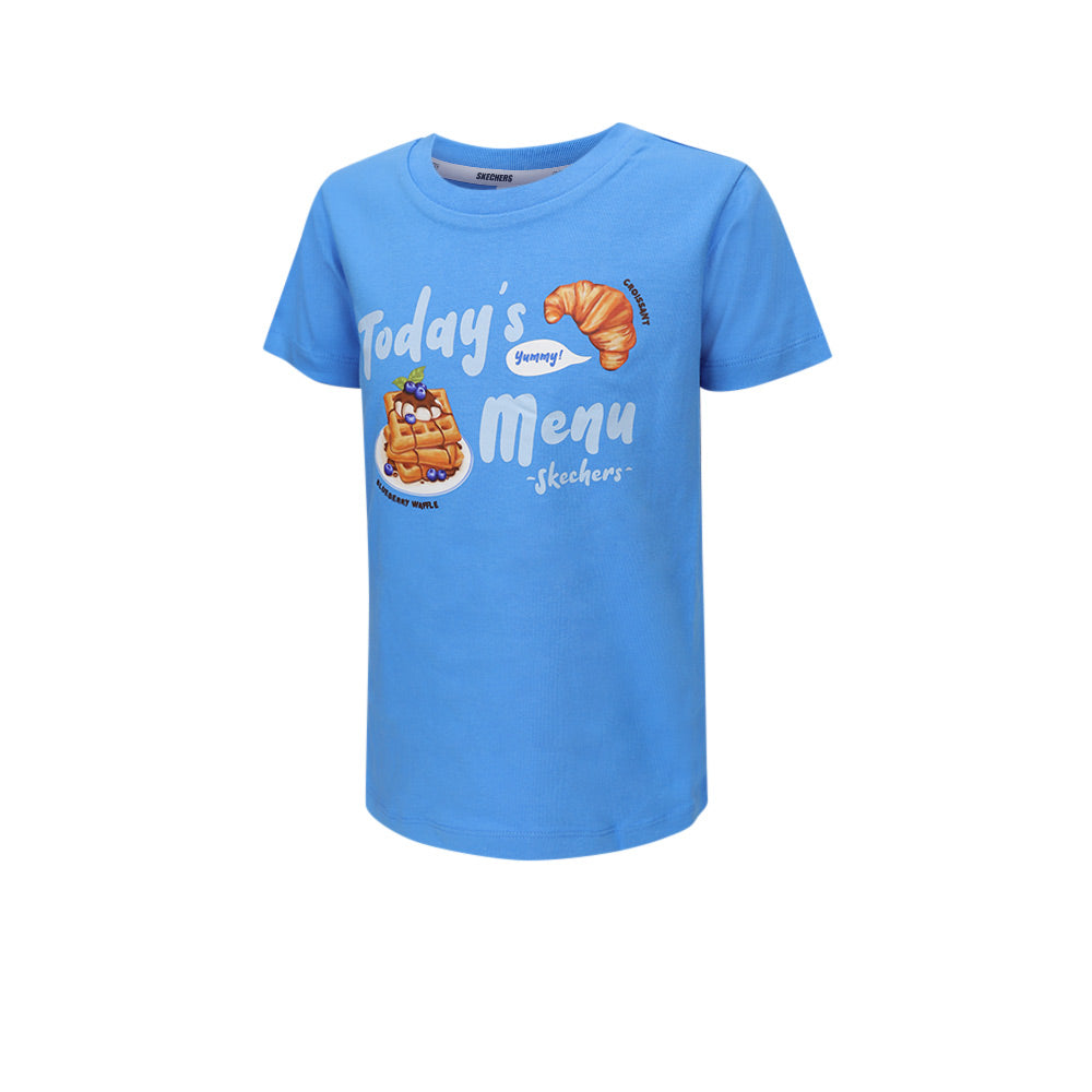 SKECHERS Food Truck Short Sleeve เสื้อยืดเด็กผู้ชาย