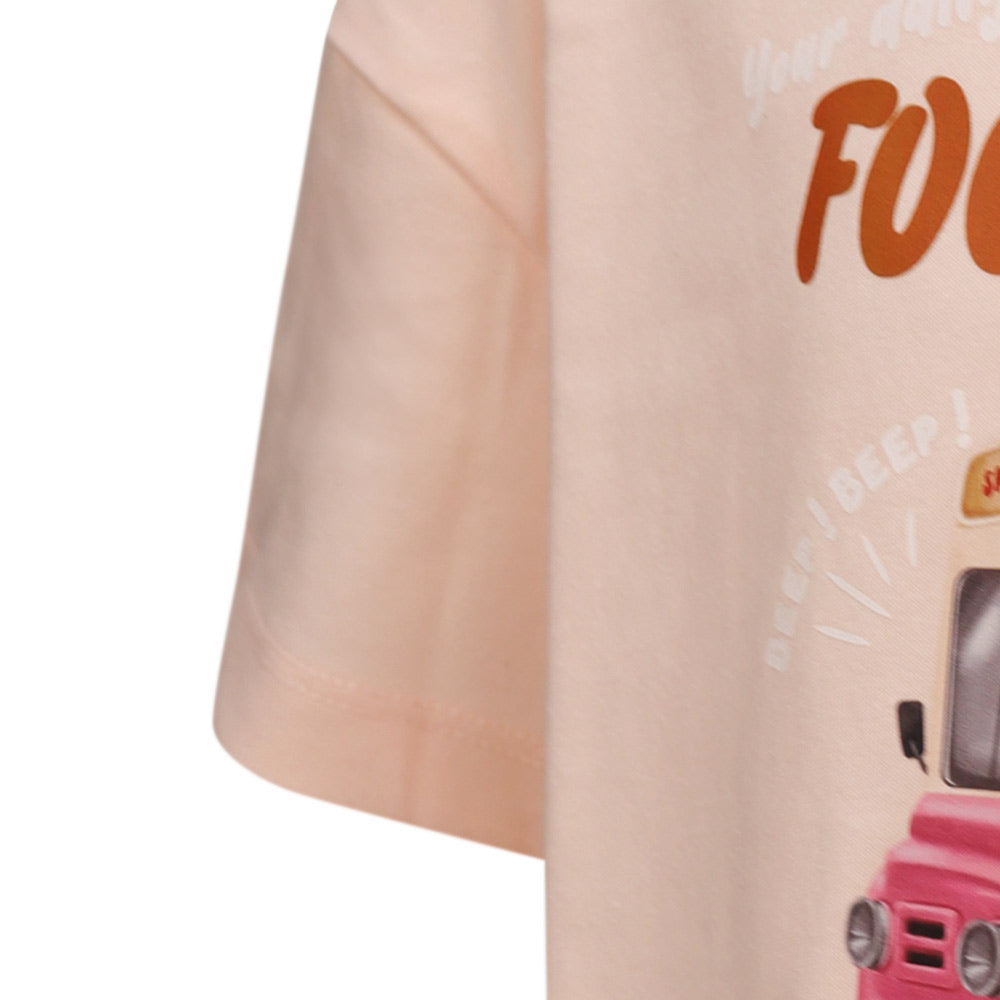 SKECHERS Food Truck Short Sleeve เสื้อยืดเด็กผู้หญิง