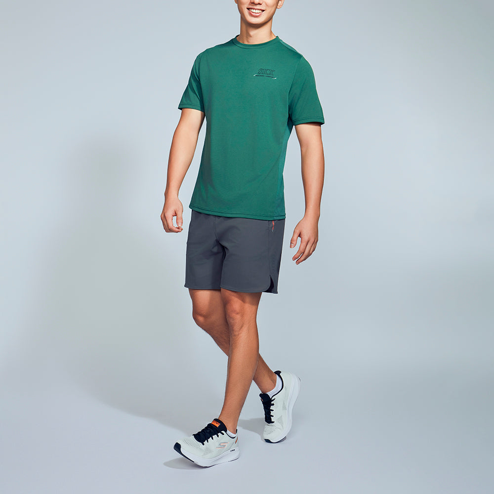 SKECHERS Performance Short Sleeve Tee Men's Training T-Shirt - Supersports Thailand Supersports Thailand