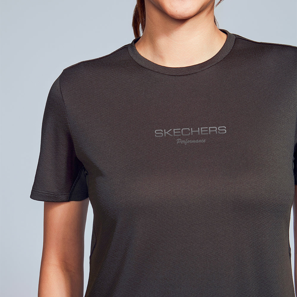SKECHERS Sleek Motions: Performance Short Sleeve Tee Women's Training T-Shirt