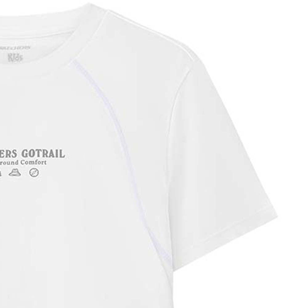 SKECHERS GO Trail: Performance Short Sleeve Girls T-Shirt - Supersports Thailand Supersports Thailand