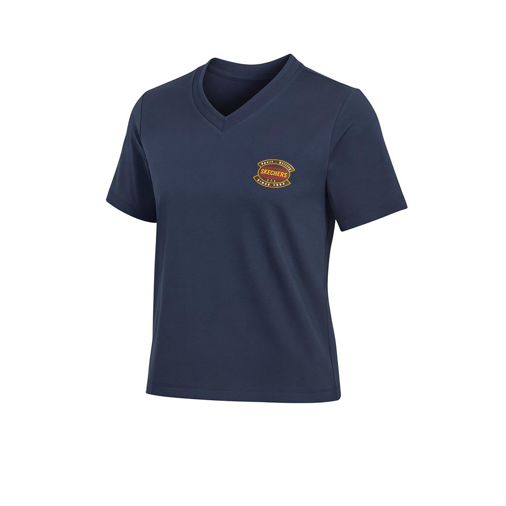 เสื้อยืด SKX W KNIT SHORT BOX NV02