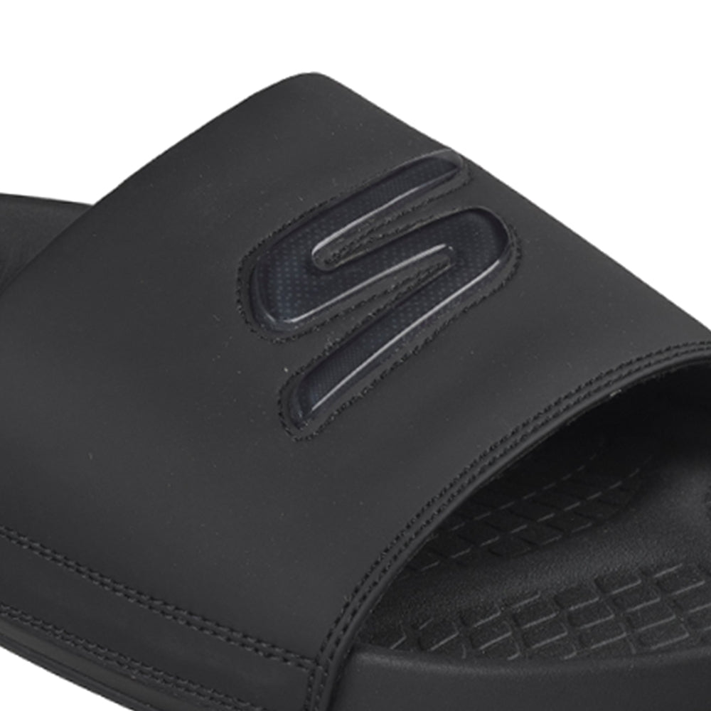 SKECHERS On-The-GO Arch Fit Hyper Slide - Seth รองเท้าแตะผู้ชาย Supersports Thailand