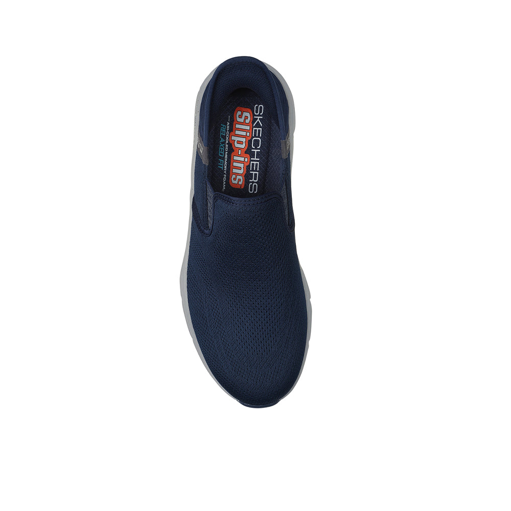 SKECHERS Slip-ins® Relaxed Fit®: D'Lux Walker® 2.0 - Reeler รองเท้าลำลองผู้ชาย