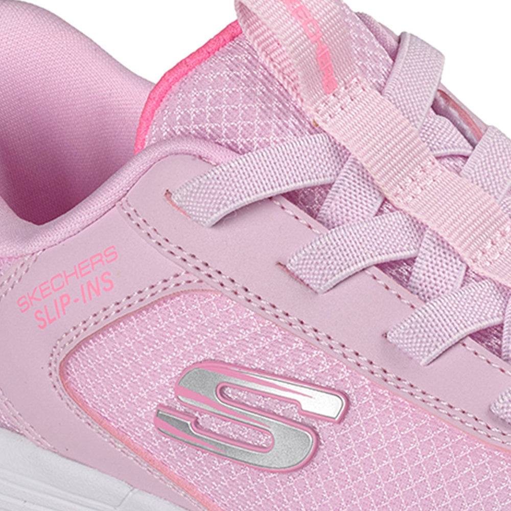 SKECHERS Hands Free Slip-ins: GO RUN 400 V2 รองเท้าลำลองเด็กผู้หญิง Supersports Thailand