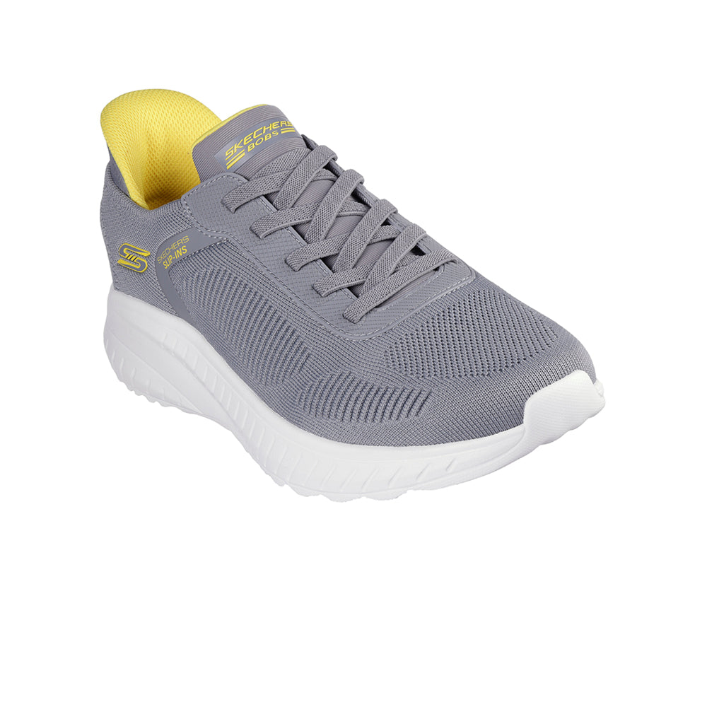 SKECHERS Hands Free Slip-ins: BOBS Sport Squad Chaos - Solid Step รองเท้าลำลองผู้ชาย