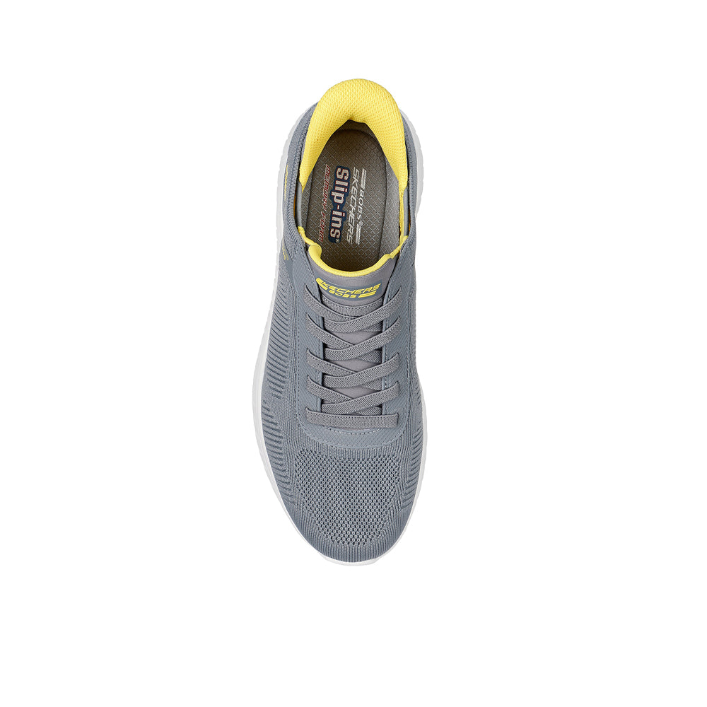 SKECHERS Hands Free Slip-ins: BOBS Sport Squad Chaos - Solid Step รองเท้าลำลองผู้ชาย