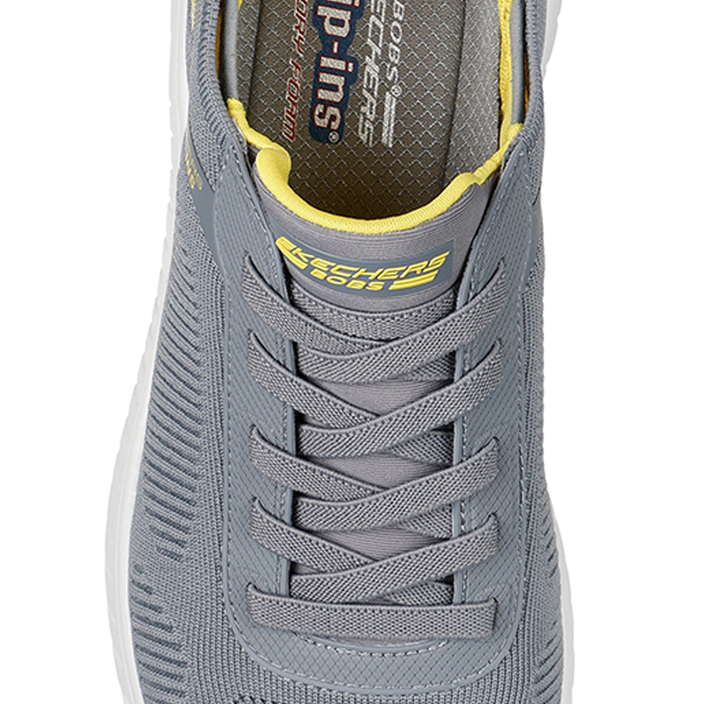 SKECHERS Hands Free Slip-ins: BOBS Sport Squad Chaos - Solid Step รองเท้าลำลองผู้ชาย