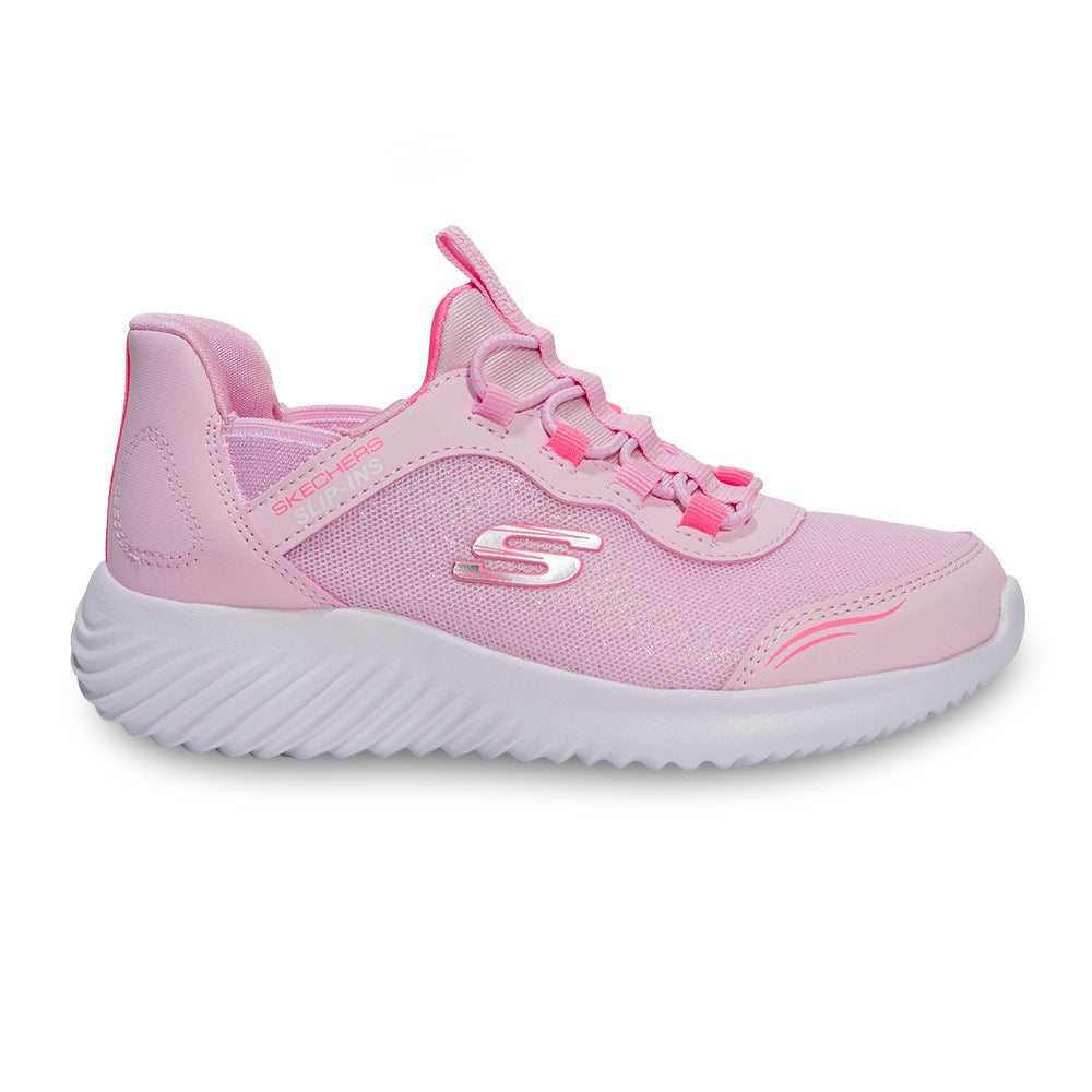 SKECHERS Slip-ins®: Bounder - Simple Cute รองเท้าลำลองเด็กผู้หญิง