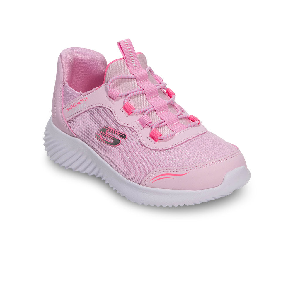 SKECHERS Slip-ins®: Bounder - Simple Cute รองเท้าลำลองเด็กผู้หญิง
